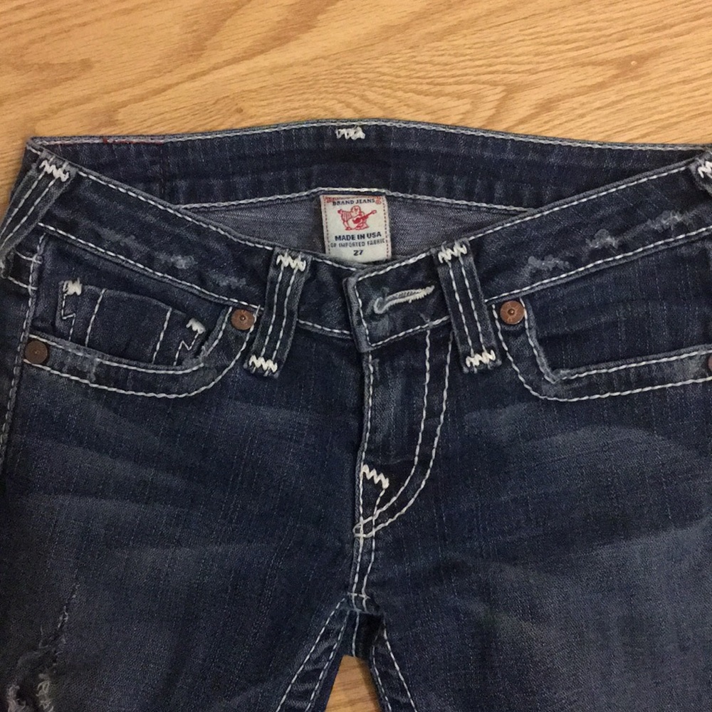 True Religion size 27 authentic  USED